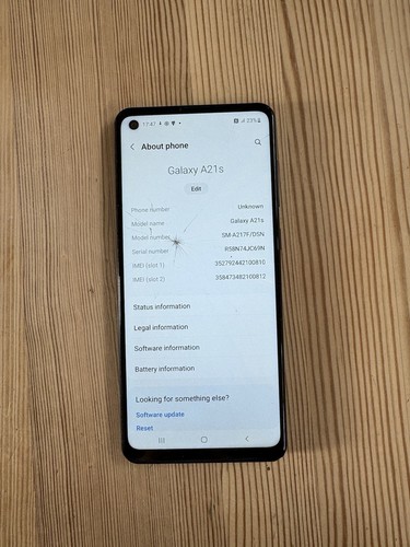 Samsung galaxy a21s - samsung, gb