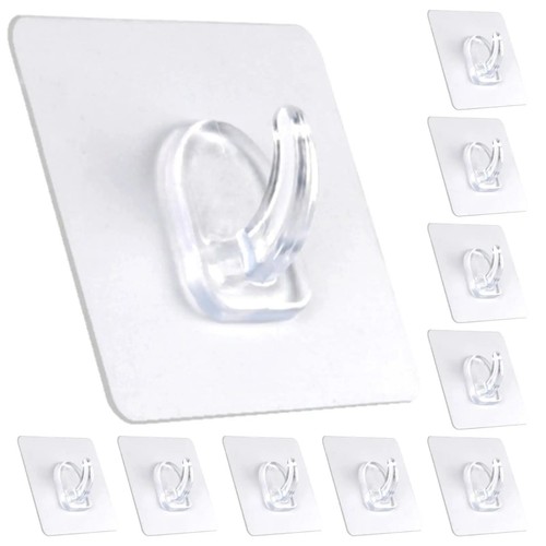 Self adhesive wall hooks - 10, x