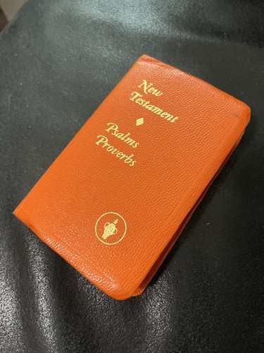 Orange gideon bible pocket - ,