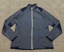 Ortovox Women's Merino Inside  Zip Blue Gray Fleece  With Logo Size XL