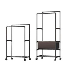 Double Rail Clothes Hanging