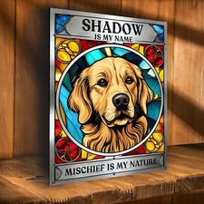 Personalised Golden Retriever