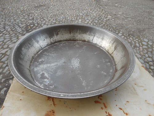 Antique rustic dairy bowl - dairy,