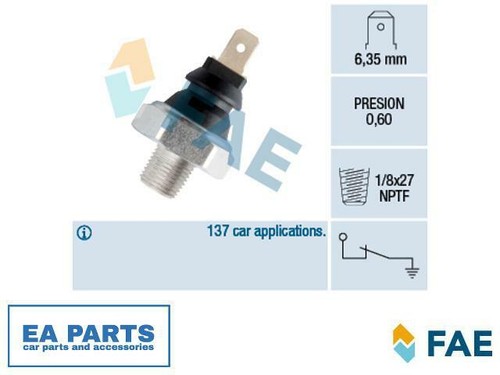 Oil pressure switch - oil,