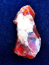 Fire Opal, natural red /