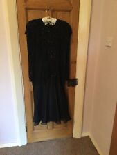 Collage by Simon Ellis Vintage Black Sequinned Evening Dress Great Gatsby Style