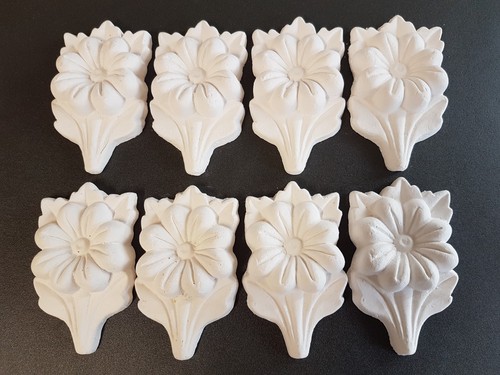 Decorative plaster pieces 8 - pieces,,