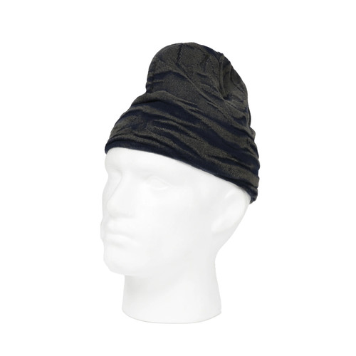 Arctic fox striped beanie hat - arctic,
