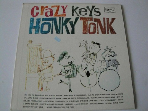 Crazy keys honky tonk vinyl - tonk, lp