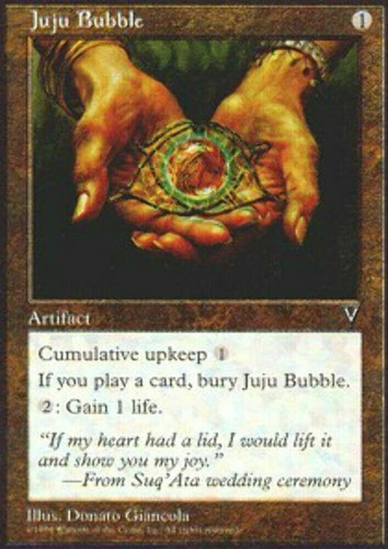 Juju bubble visions mtg - juju,