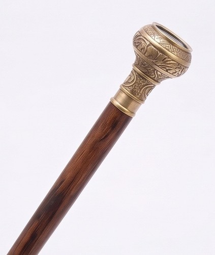 Vintage style brass walking - style,