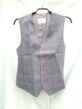Men's Grey herringbone tweed