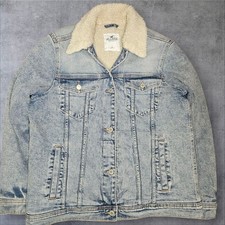 Hollister Sherpa Lined Denim