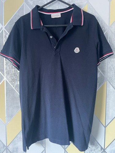 Navy moncler men - moncler, polo