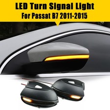 LED Dynamic Mirror Indicator Turn Signal Lights For VW Scirocco Passat B7 CC EOS