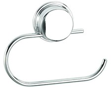 Croydex Toilet Roll Holder Stick 'N' Lock Plus Silver Rust Free Ref QM281141