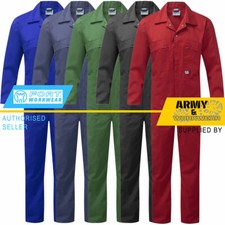 Mens Heavy Duty BoilerSuit Zip