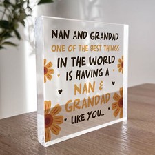 Nan And Grandad Sign Gift For