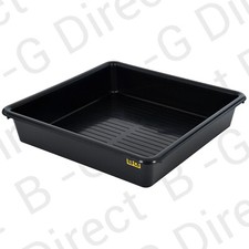 B-G Fluid/Oil/Fuel Drip Drain Spill Tray Pan 35 litre capacity 60cm x 60cm x12cm