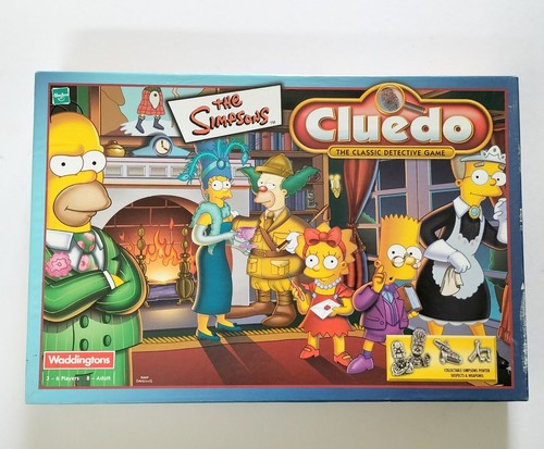 The simpsons cluedo pewter - the,