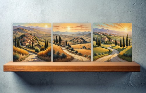 Tuscany ceramic backsplash - ceramic,