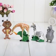 Madagascar Cute Animal Pvc Figure Figures Set Of 4pcs Toy Action Figurine