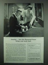 1965 Hammond Spinet Organ Ad -