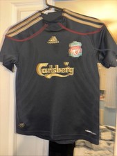 Liverpool Football Shirt Age 9-10 Away Shirt