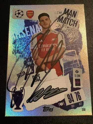 Signed declan rice arsenal - declan,