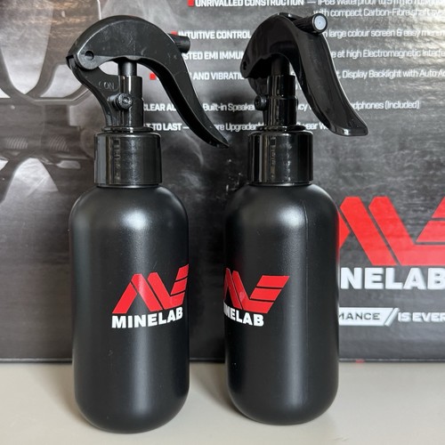 Minelab themed spray bottle - minelab,