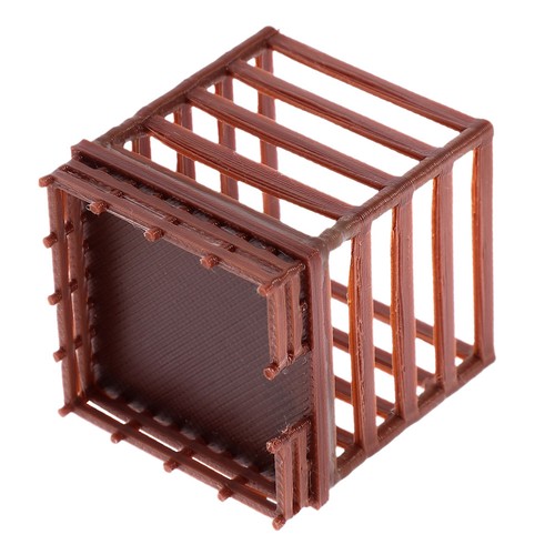 Brown mini garden platform - brown,