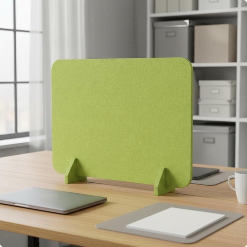 Desk divider folding screen - desk,