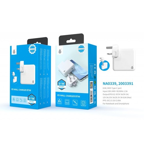 Na0339 61w usb charger - 61w, pd
