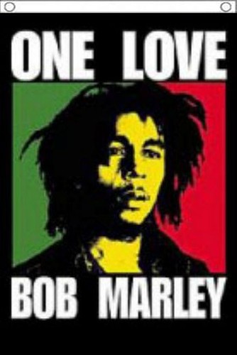 Bob marley flag - bob, one