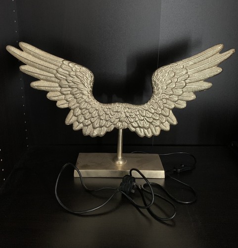 Modern golden angel wings lamp - angel,
