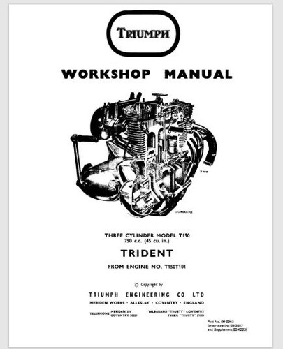1969 1973 triumph t150 trident - 1969-1973,