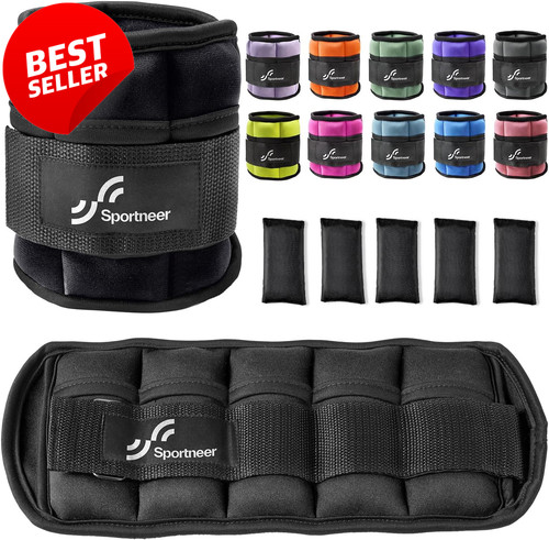 Adjustable ankle weights 10 - adjustable,