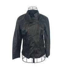 Zara Leather Biker Jacket