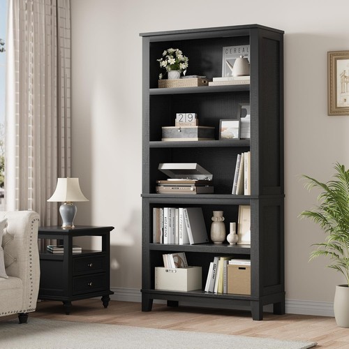 Rustic tier bookcase tall - 5,
