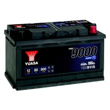 YUASA Car Battery 12V 80Ah 800A B3 T1 Starter VRLA Fits BMW X1 20d xDrive