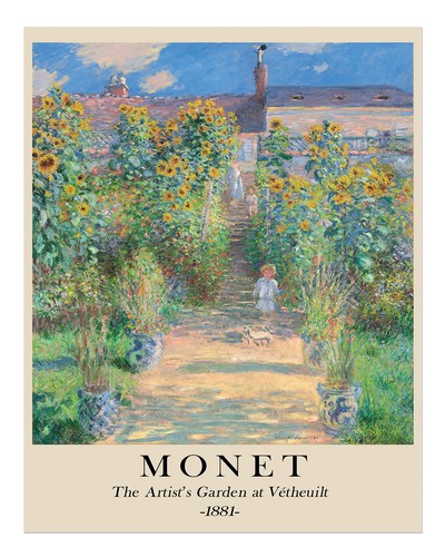 Monet wall art poster - art,
