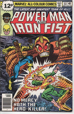 Power Man & Iron Fist # 53 Oct 1978 Marvel Newstand Bagged & Boarded