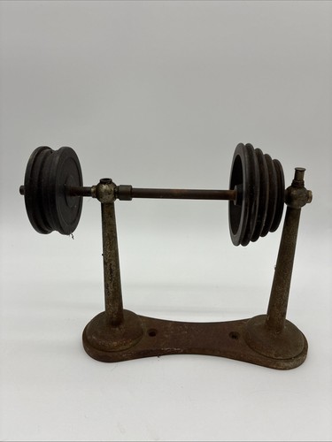 Antique jewelers lathe pulley - antique, lathe?