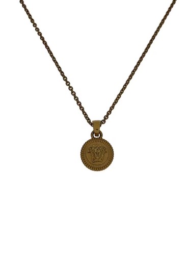 Versace necklace gold - gold, pendant
