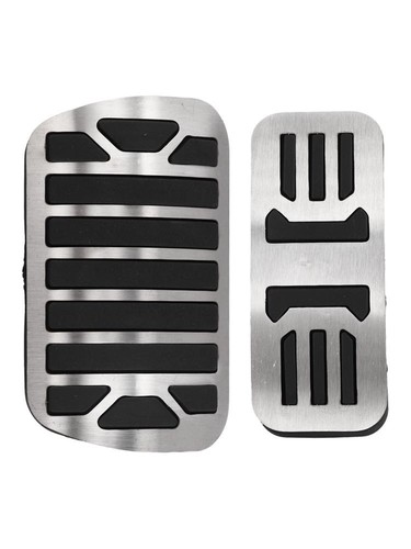 Stainless steel pedal kit for - stainless,