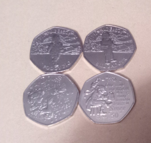 Isle man 50p coins from - of,