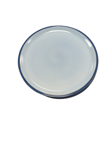 Denby plates blue stoneware - plates,