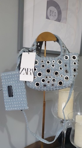 Zara denim bag - zara,