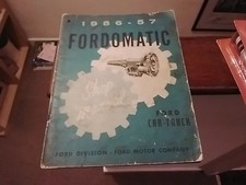 1956-57 FORD FORDOMATIC SHOP