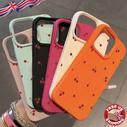 Silicone cherry phone - phone, case